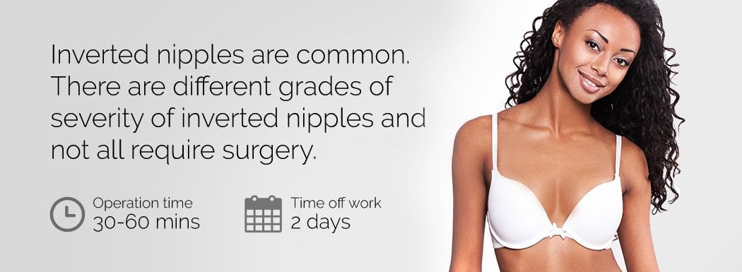 Inverted nipple correction