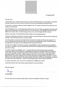 AW Testimonial Letter