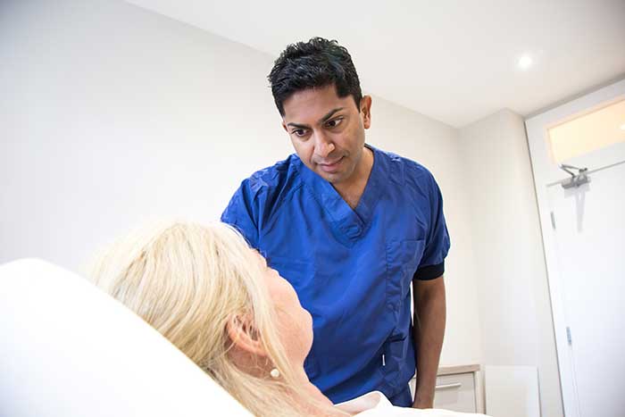 Facelift consultation at The Karri Clinic